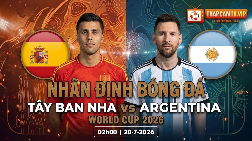 Tây Ban Nha vs Argentina